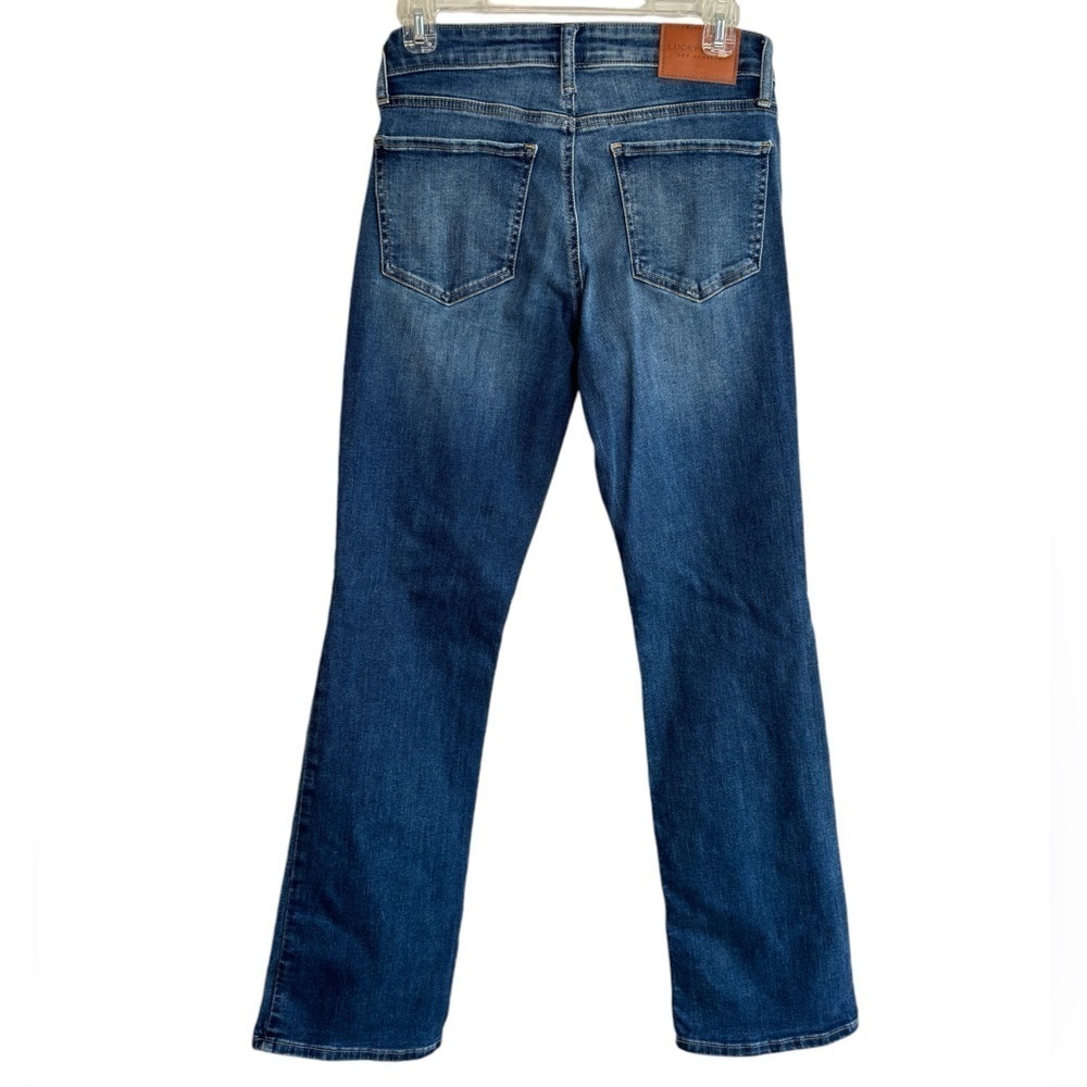 Lucky Brand Sweet Boot Jeans Womens 6/28R 5-Pocket Whisker Western Stretch Denim - Picture 2 of 16